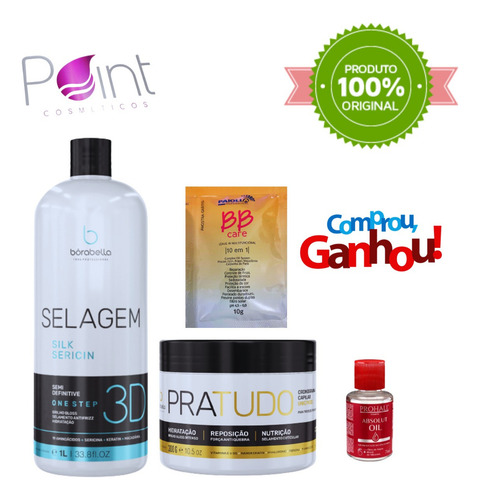 Progressiva Borabella NÃO CHORE MAIS antifrizz de 1300mL 1300g