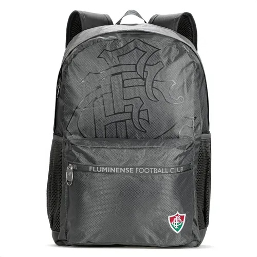 Mochila De Time Esportiva Fluminense Oficial Tamanho G Tricolor Alças Acolchoadas Ajustáveis Logo Bordada Torcedor Mengão