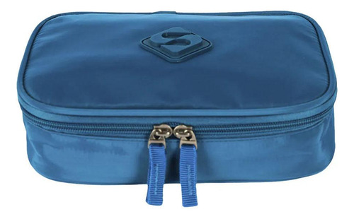Estojo Box Baú Especial Azul Oceano Sestini
