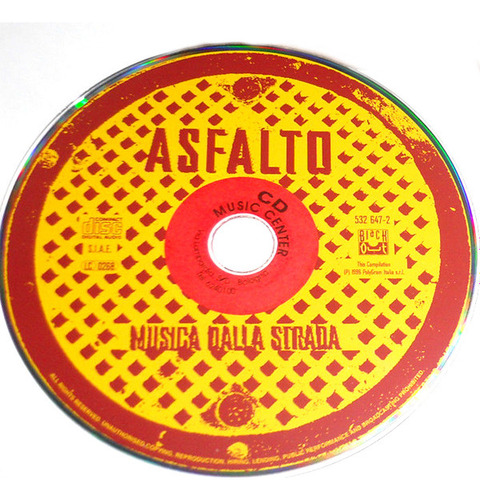 Cd Asfalto : Musica Dalla Strada (various) Estándar