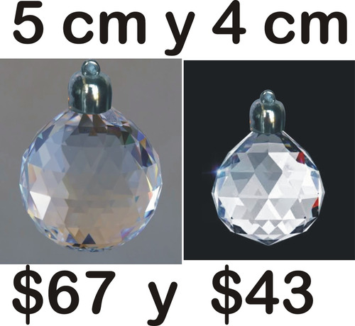 18 Esferas Navideñas De Cristal Cortado De 5 Cm Envio Gratis