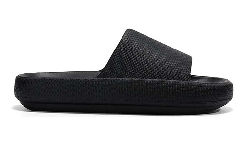 Sandalia Negra Mujer Dama Slides Holly