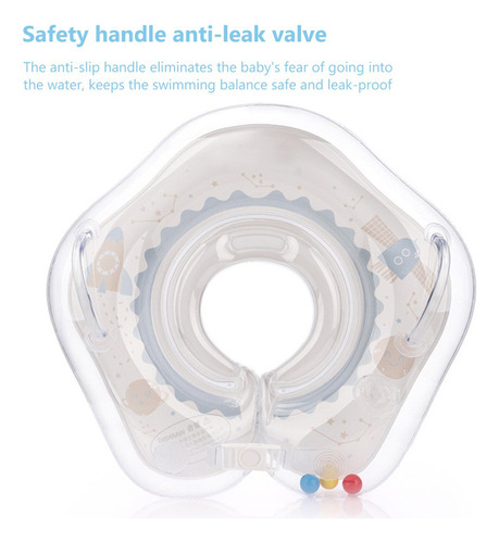 Anillo De Cuello De Natación Para Bebé Flotante Inflable