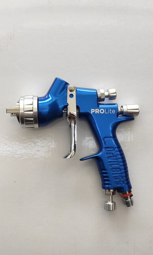 Pistola De Gravedad Devilbiss Prolite Hv30 1.3mm 600ml Azul Azul