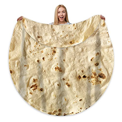 Manta De Tortilla Tamaño Adulto Gigante De Doble Cara ...