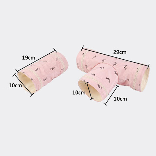 Nuevo Cobaya For Jugar Con Pequeño Rosa 19x10cm