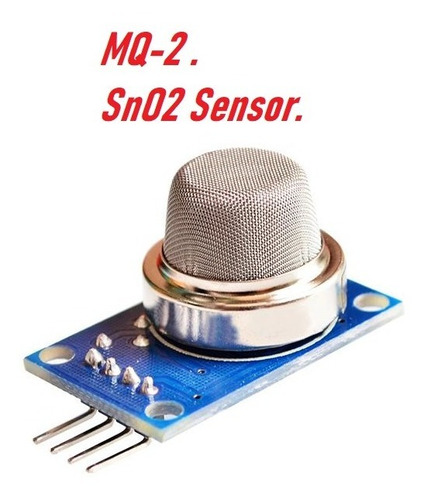 Sensor Gas Mq2 Mq-2 Gas Lpg Propano Hidrogeno Metano Arduino