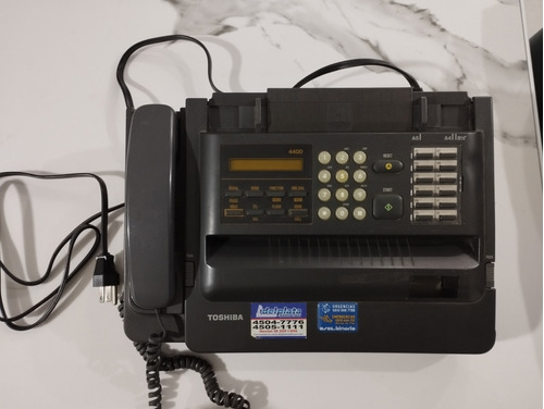 Teléfono Fax Toshiba Mod.4400 Usado