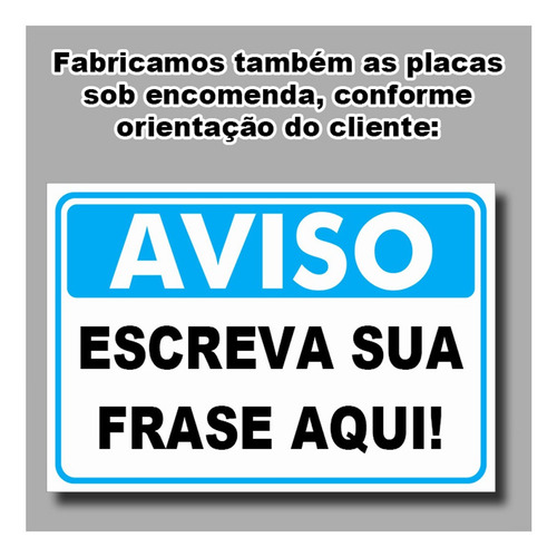 Placa Sinalização Indicativa Proibido Caminhão A4 30 X 21 Cm