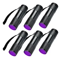 Comprar 10 Lámparas Ultravioleta Led 9 Leds Seguridad Y Limpieza Ultravioleta Negro