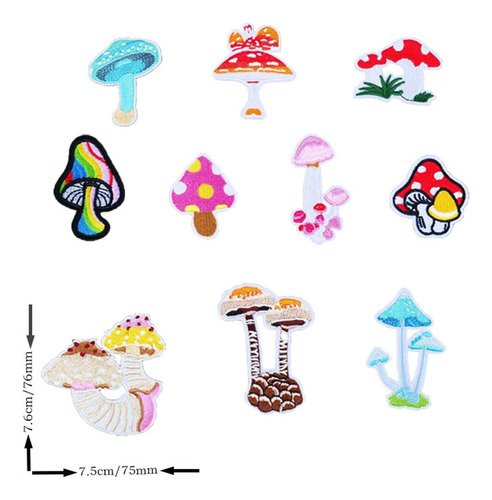 10 Uds. Parches Para Planchar, Parche De , Insignia De