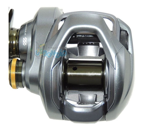 Imagem 5 de 6 de Carretilha Shimano Curado Dc 151xg -7 Rolamentos-esquerda