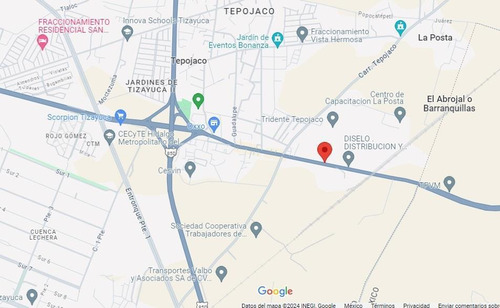 Terreno En Tepojaco Hidalgo. Superficie 1.5 Hectáreas