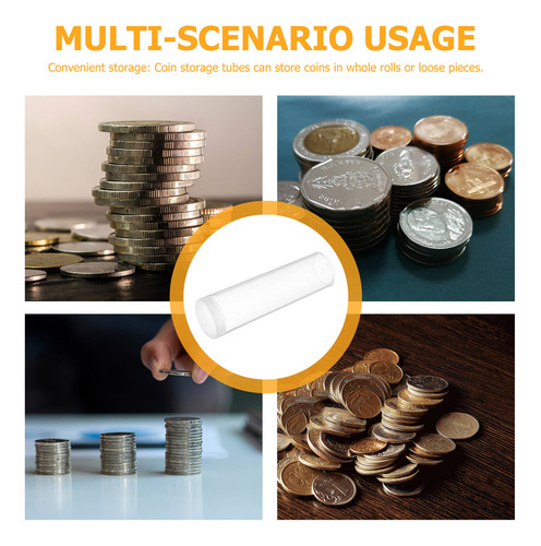 Soporte Hermético De Plástico Para Monedas De Un Cuarto De D