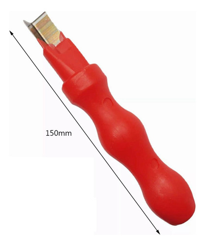 Herramienta De Mano De Luz De Neón Dividida Tira De Rojo
