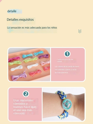 Cuerda Trenzada Para Niños Hecha A Mano
