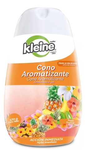 Ambientador Cono Gel Aromatizante Tropical X170 Gr