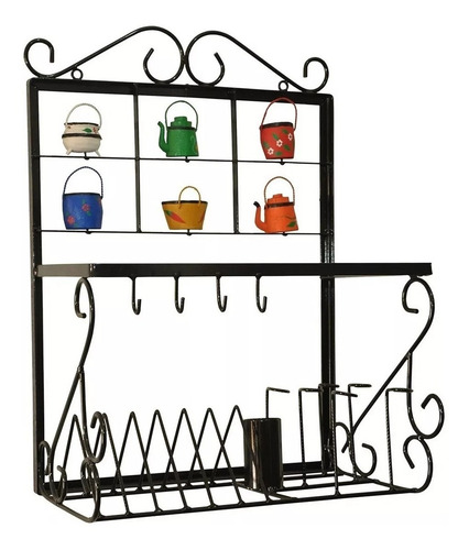 Imagem 3 de 8 de Porta Caçarola 46 Cm Rústico Promoção