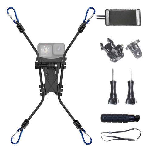 Net Chain Link Action Camera Fence Mount Compatible Con...