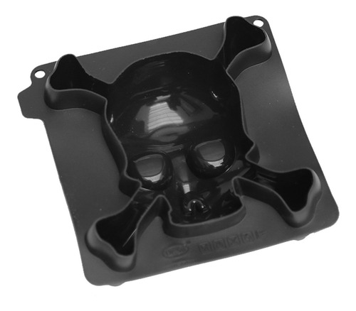 Imagen 3 de 4 de Molde Calavera Jumbo Para Hielos Gelatina Pasteles Silicon