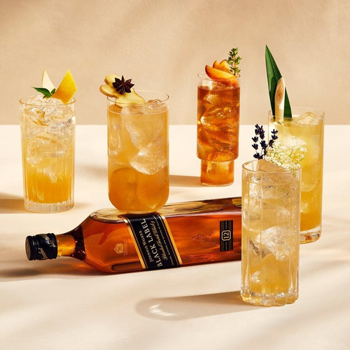 Whisky Johnnie Walker Black Label Blended Scotch 12 750 mL