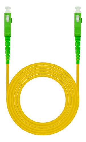 Cable De Fibra Óptica Monomodo Sc/apc Sc/apc 1 Metro