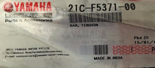 Brazo Soporte Plato Porta Zapata Yamaha Fz 16 Original - Um