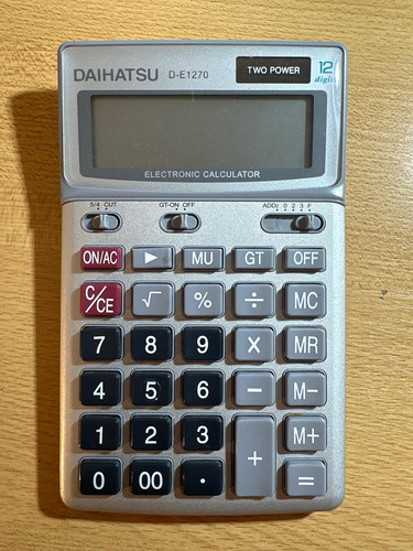 Calculadora Daihtsu Rota