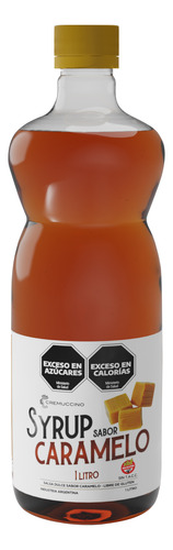 Salsa Syrup Cremuccino Caramelo Cafeteria Y Coctelería 1l