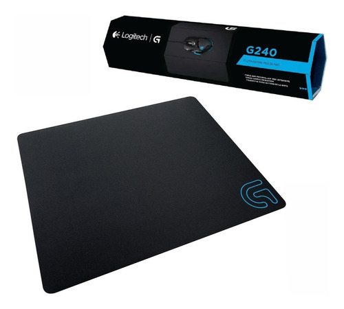 Mousepad Gamer Logitech Cloth G240 Color Negro