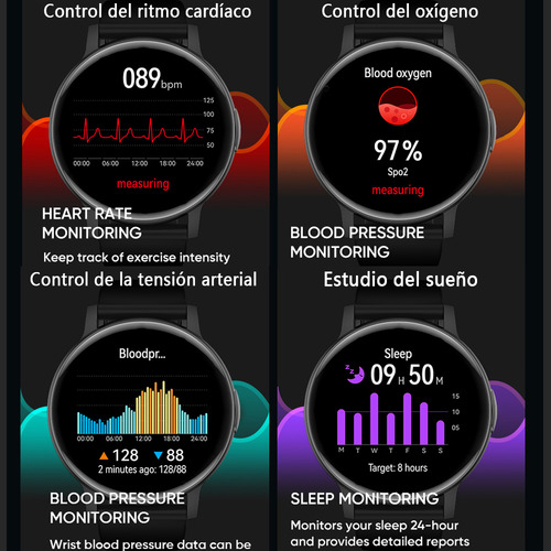 Reloj Inteligente Bluetooth Llamada 1.39 Ai Con Asistente De