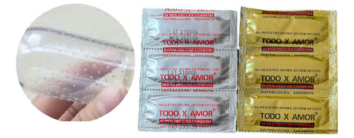 Caja De 72 Condones Preservativos Lubricados Puntiados