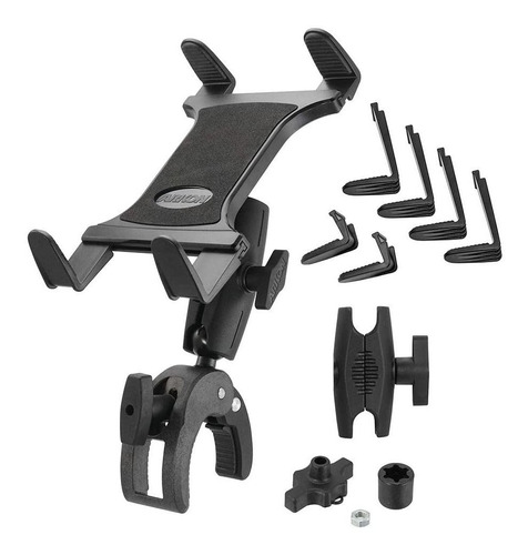 Soporte Abrazadera Para Tablet 7  A 18.4 , Negro/ajustable