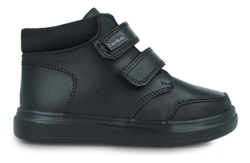 Zapatos Escolares Zapakids Niño Bota Casual Piel Negro (15.0