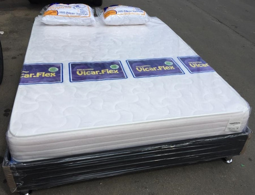 Colchón Base Cama Y Almohadas, Envió Gratis Solo En Bogotá