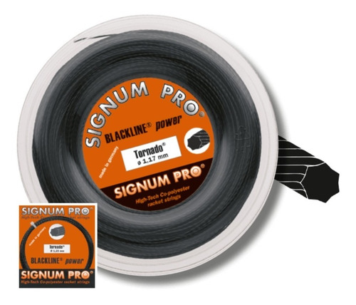 Imagen 1 de 4 de Rollo De Cuerda Signum Pro Tornado 200 Mts Heptagonal