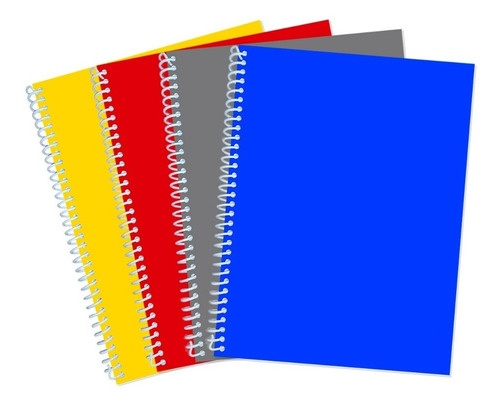 Mate | Cuaderno Profesional | Espiral | 100 Hojas Color Amarillo