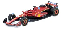 Comprar Auto Bburago F1 Ferrari Sf-24 2024 a Escala 1:43 - #16 Leclerc Color Rojo