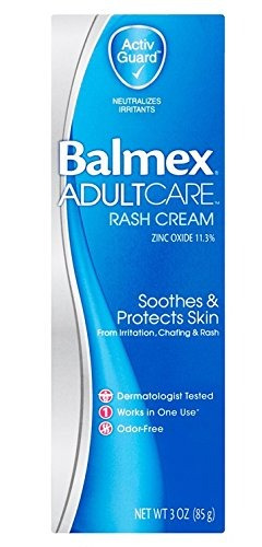 Balmex Cuidado De Adultos Rash Cream, A 3 Onzas Por Metro (p