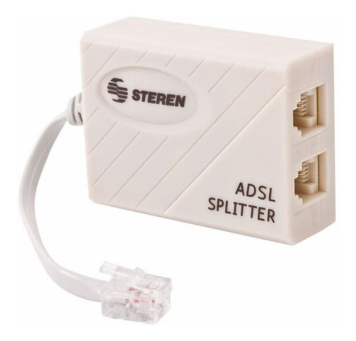 Splitter Adsl Micro Filtro Linea Telefónica E Internet Rj11 