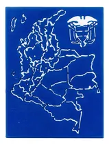 Comprar Croquis De Mapa Político De Colombia Plantilla