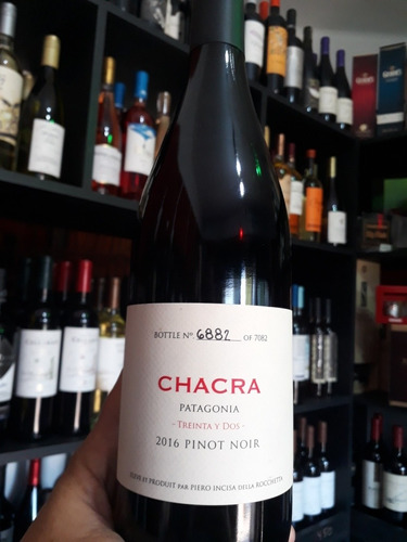 Vino Chacra 32 Pinot Bot Numerada 96 Ptos Parker Banfield