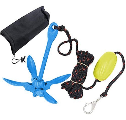 Xialuo Kit De Anclaje De Kayak Plegable Portátil