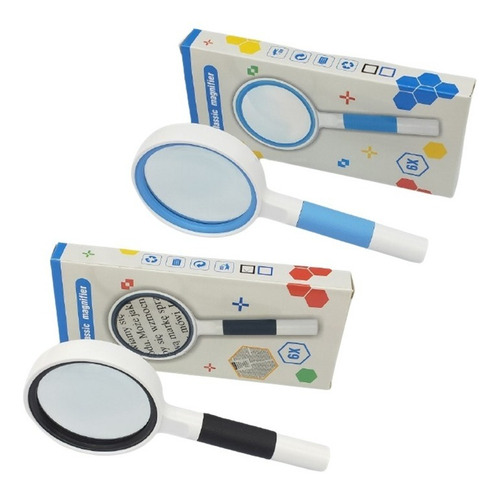 Lupa De Luxo Com Lente De Aumento Zoom 4x Th8075