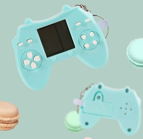 Mini Consola Tetris Llavero Juego Game Retro