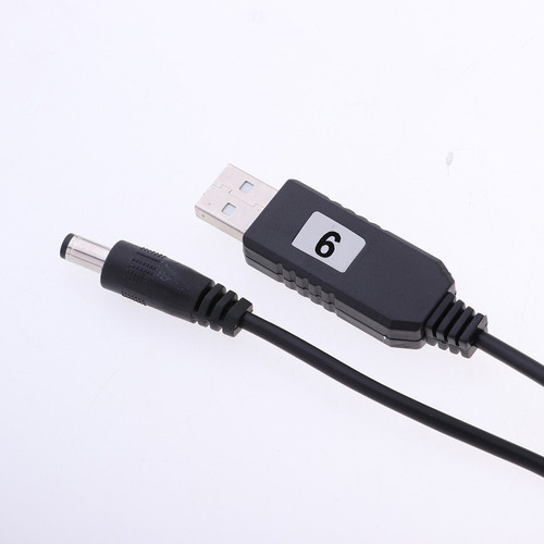 L Cable De Convertidor Dc 5v A Dc 9v Elevador Voltaje Usb