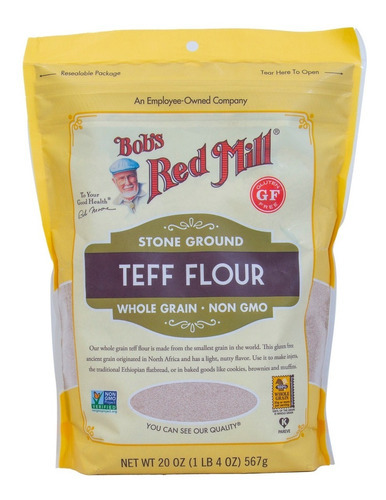 Bob´s Red Mill Harina De Teff Integral Sin Gluten 567g