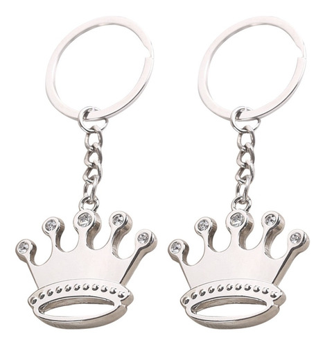 2 Llaveros Creativos Llaveros Colgantes Con Forma De Corona 2 Llaveros Creativos Llaveros Colgantes Con Forma De Corona