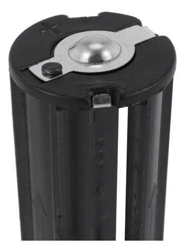 Soporte De Batería Negro De 4 Piezas Para 3 Pilas Aaa De 1,5