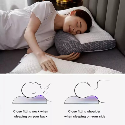 Almohada Ortopédica Soporte Para Cuello Para Dormir Profundo